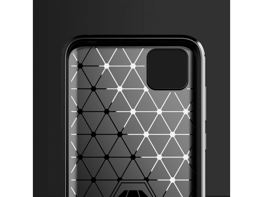 Carbon Case elastické pouzdro Huawei Y5p černé