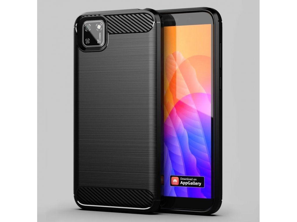 Carbon Case elastické pouzdro Huawei Y5p modré