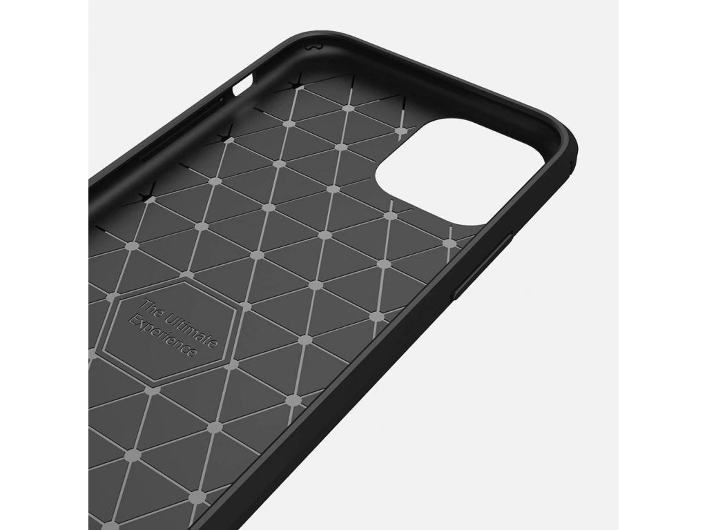 Carbon Case elastické pouzdro iPhone 11 modré