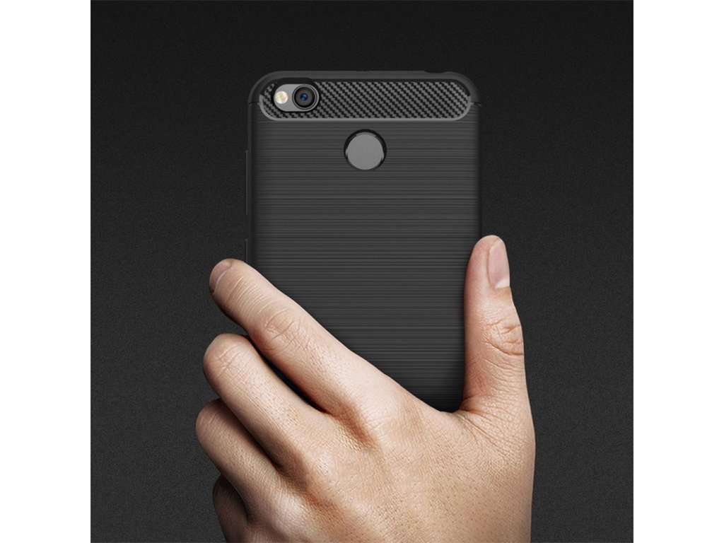 Carbon Case elastické pouzdro iPhone 6S Plus / 6 Plus černé