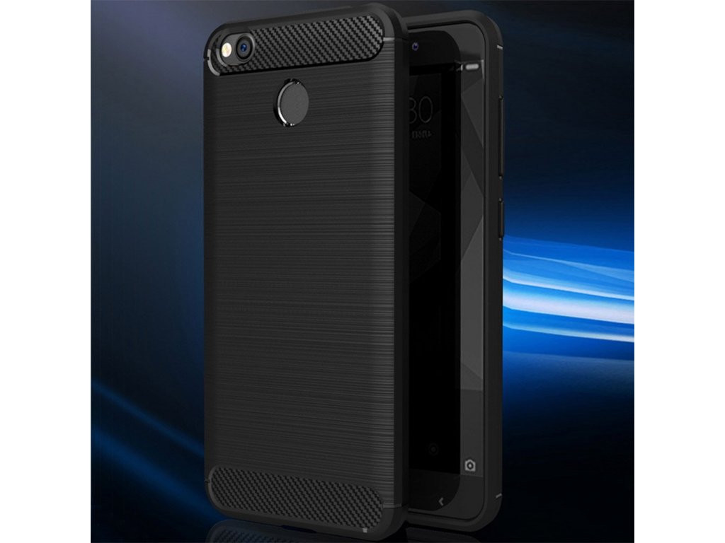 Carbon Case elastické pouzdro iPhone 6S Plus / 6 Plus černé