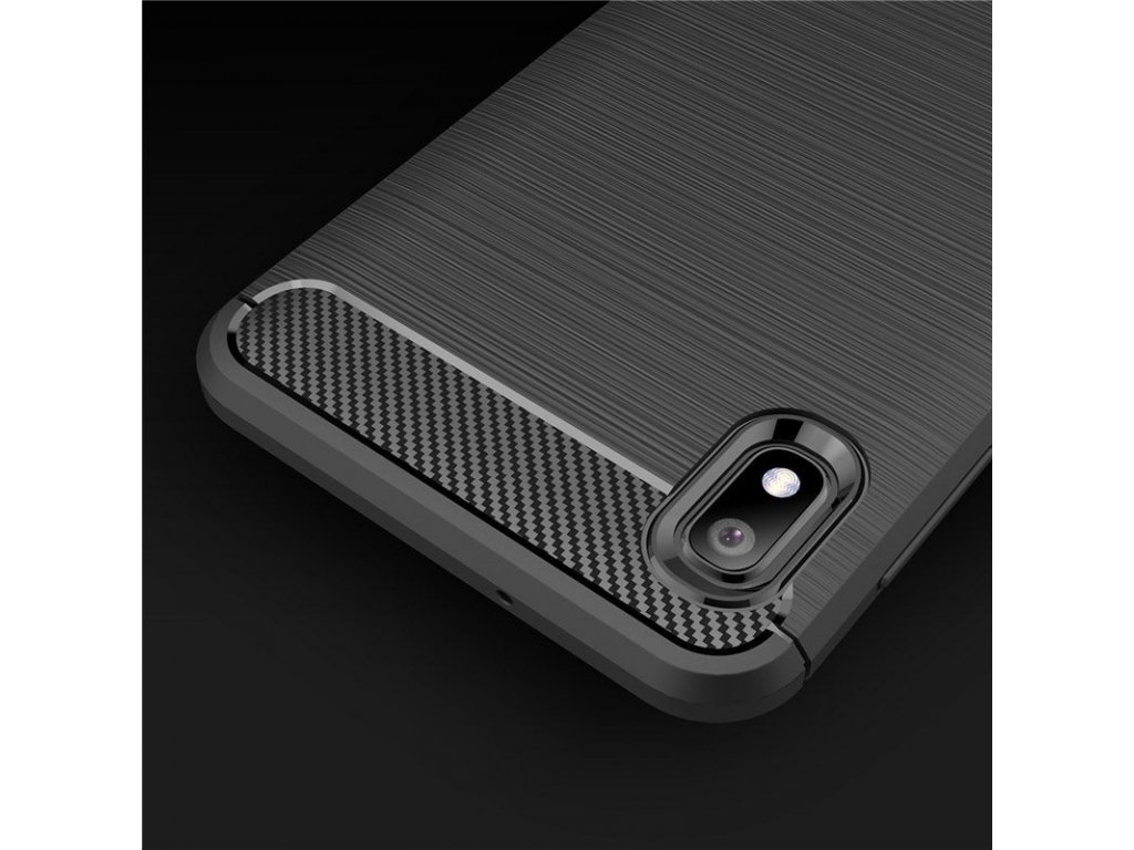 Carbon Case elastické pouzdro Samsung Galaxy A10 modré