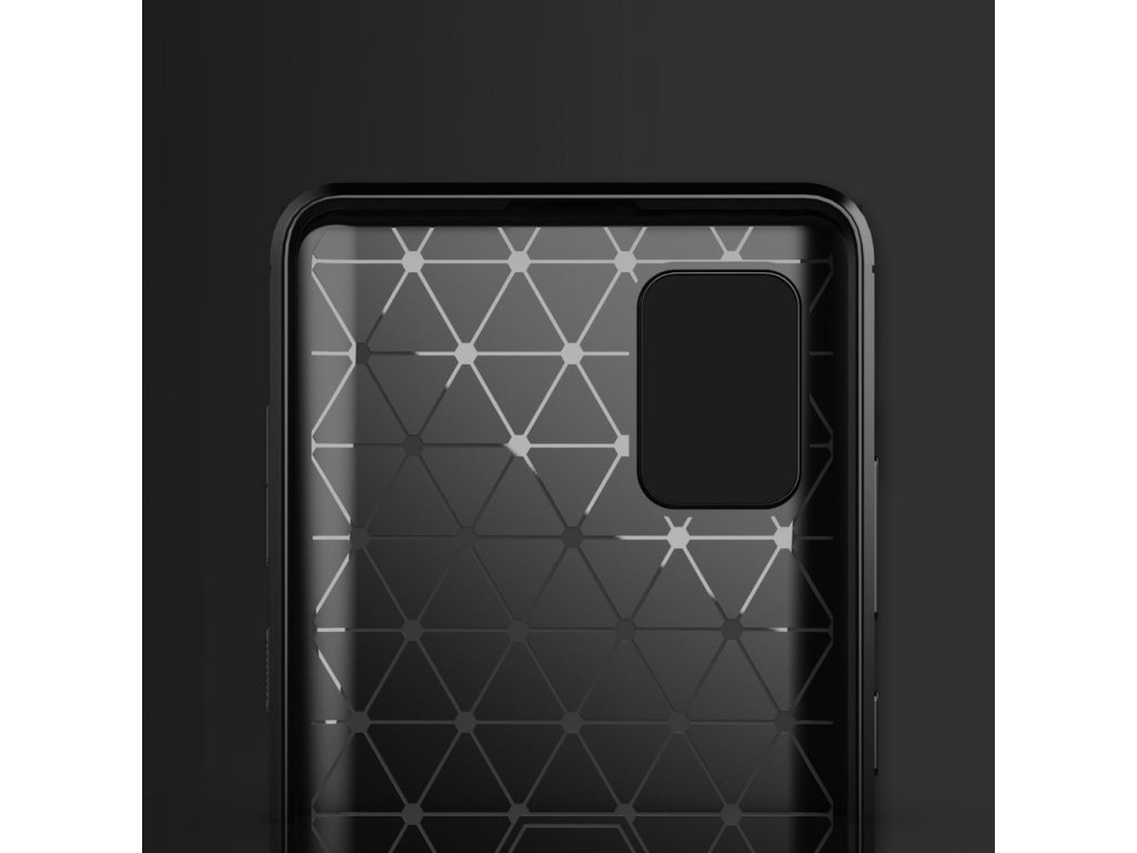 Carbon Case elastické pouzdro Samsung Galaxy A51 5G modré