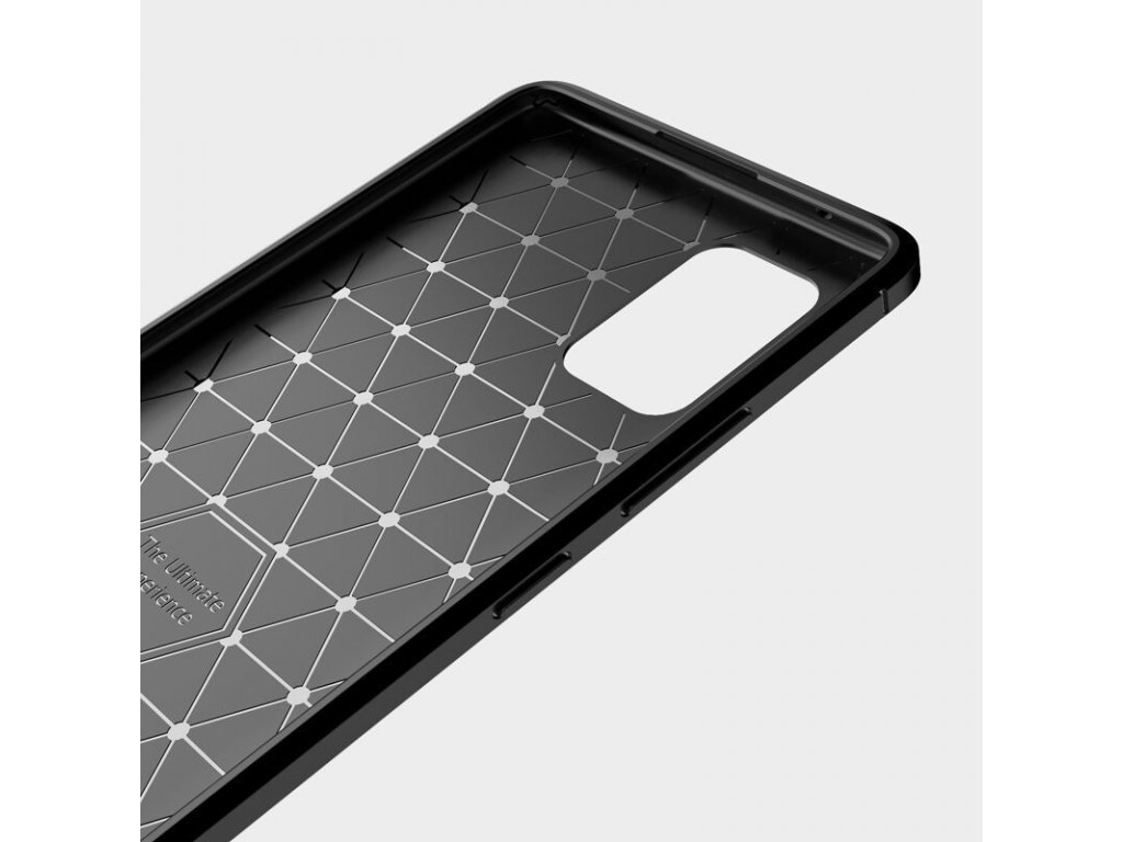 Carbon Case elastické pouzdro Samsung Galaxy M51 modré