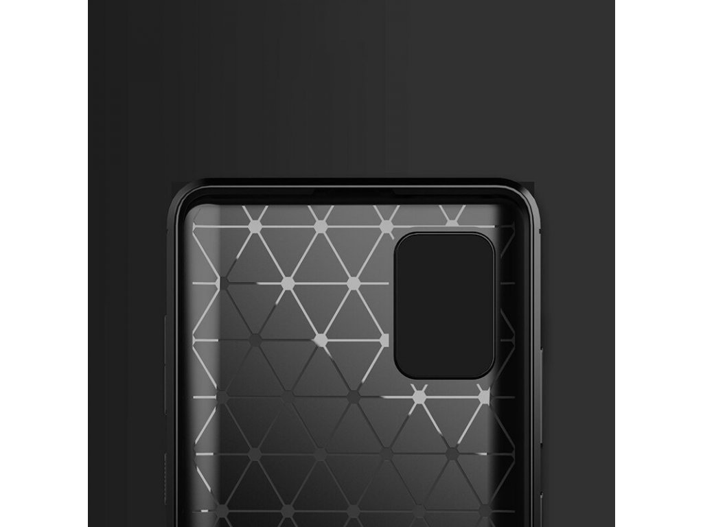 Carbon Case elastické pouzdro Samsung Galaxy M51 modré