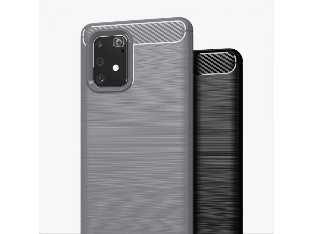 Carbon Case elastické pouzdro Samsung Galaxy S10 Lite modré