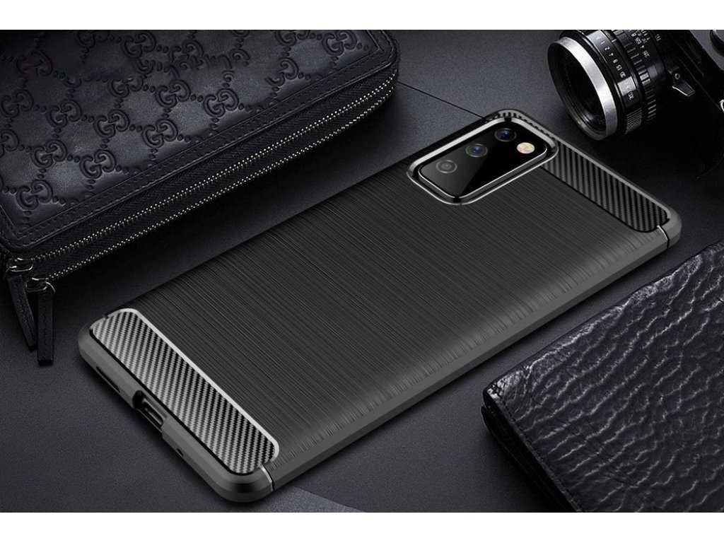 Carbon Case elastické pouzdro Samsung Galaxy S20 FE černé