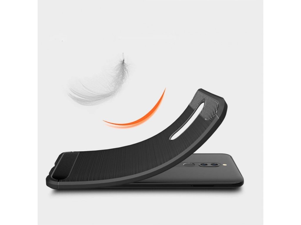 Carbon Case elastické pouzdro Xiaomi Redmi 8A černé