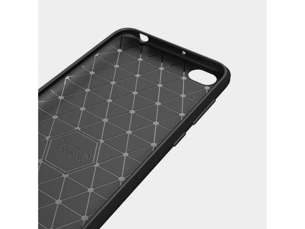 Carbon Case elastické pouzdro Xiaomi Redmi Go černé