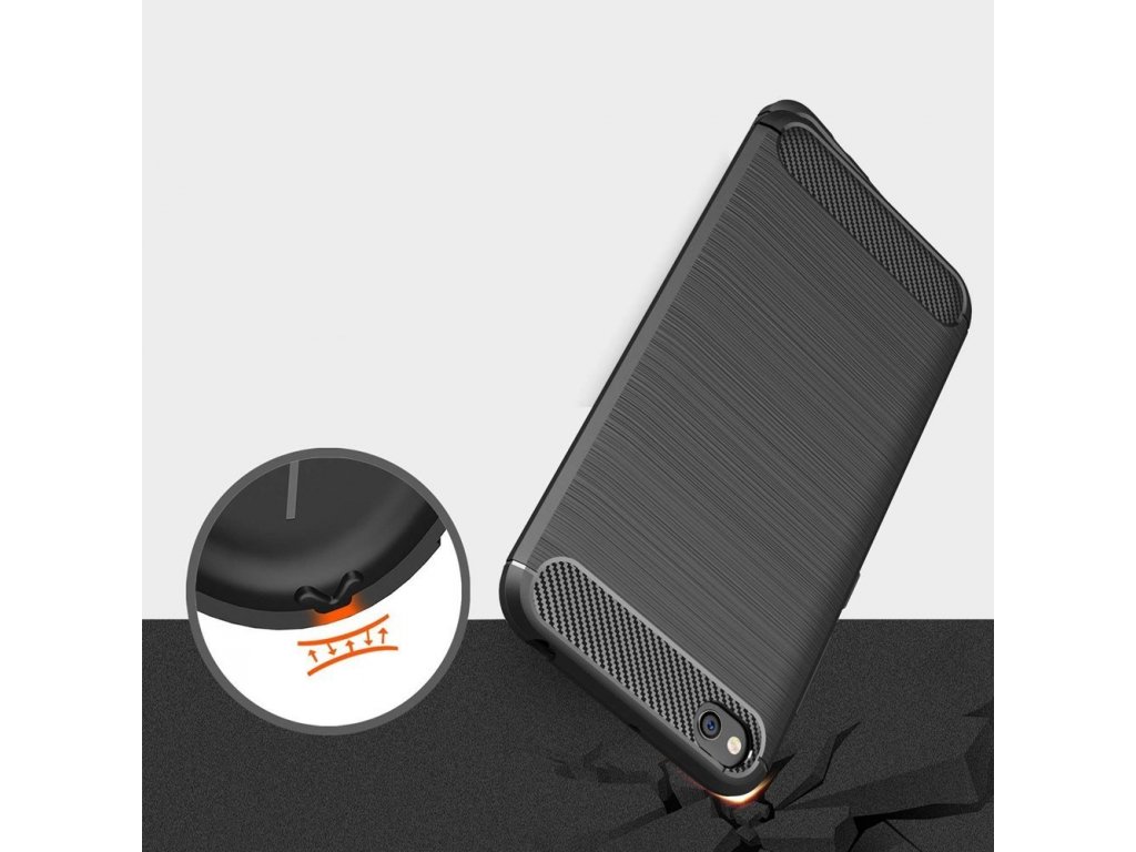 Carbon Case elastické pouzdro Xiaomi Redmi Go modré