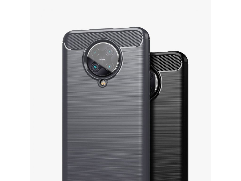 Carbon Case elastické pouzdro Xiaomi Redmi K30 Pro / Poco F2 Pro modré