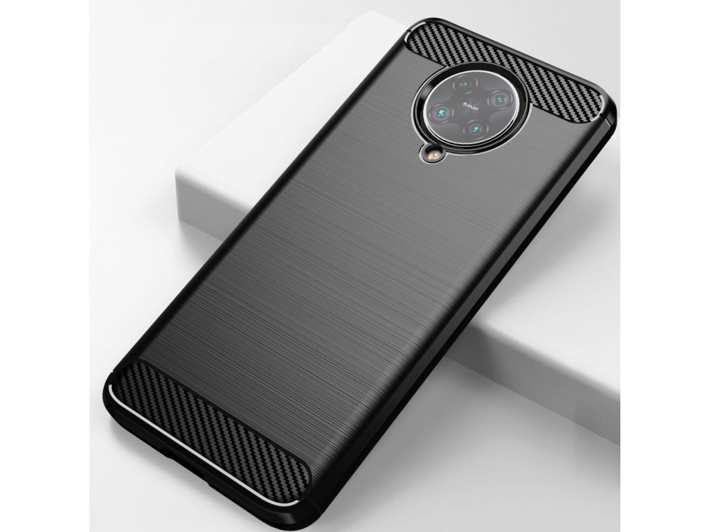 Carbon Case elastické pouzdro Xiaomi Redmi K30 Pro / Poco F2 Pro modré