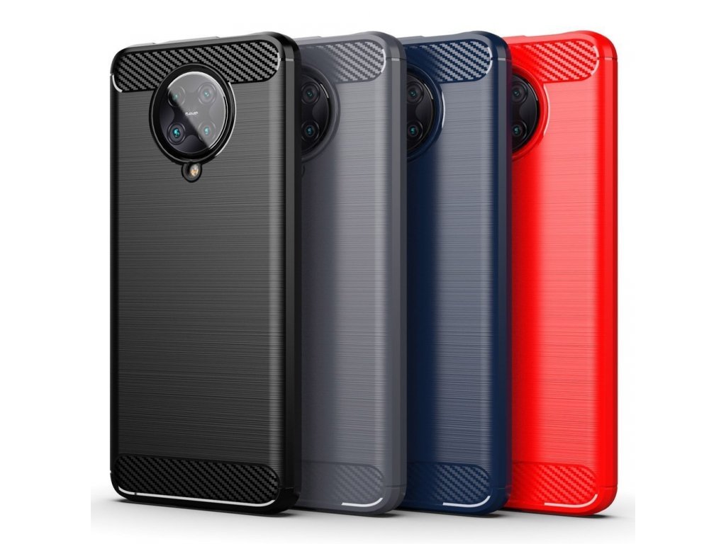 Carbon Case elastické pouzdro Xiaomi Redmi K30 Pro / Poco F2 Pro modré