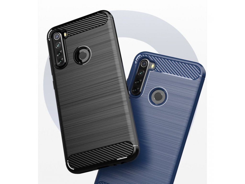 Carbon Case elastické pouzdro Xiaomi Redmi Note 8T modré