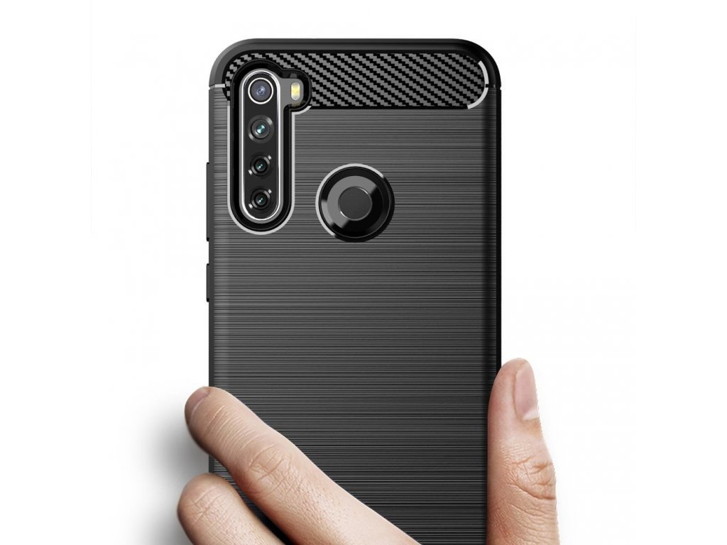 Carbon Case elastické pouzdro Xiaomi Redmi Note 8T modré