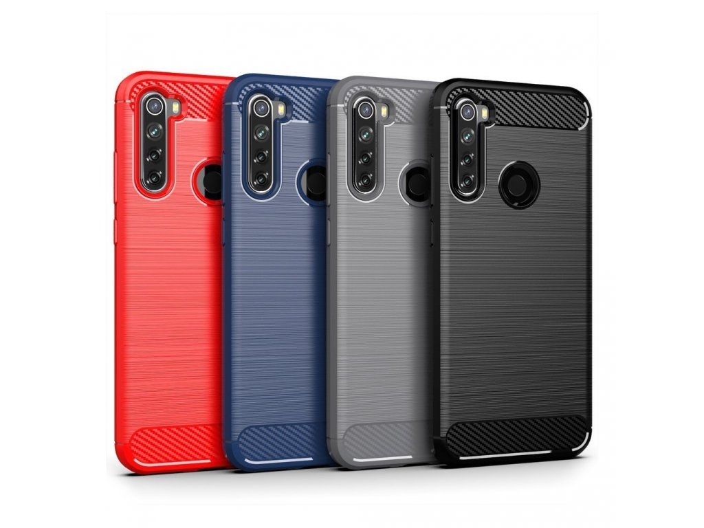 Carbon Case elastické pouzdro Xiaomi Redmi Note 8T modré