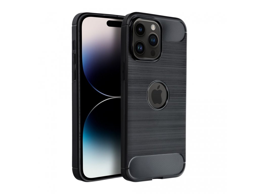 CARBON Case for IPHONE 15 PLUS black