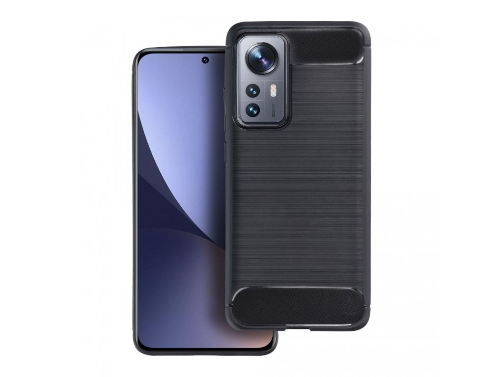 Zadní kryt CARBON pro XIAOMI Redmi NOTE 12 5G černý