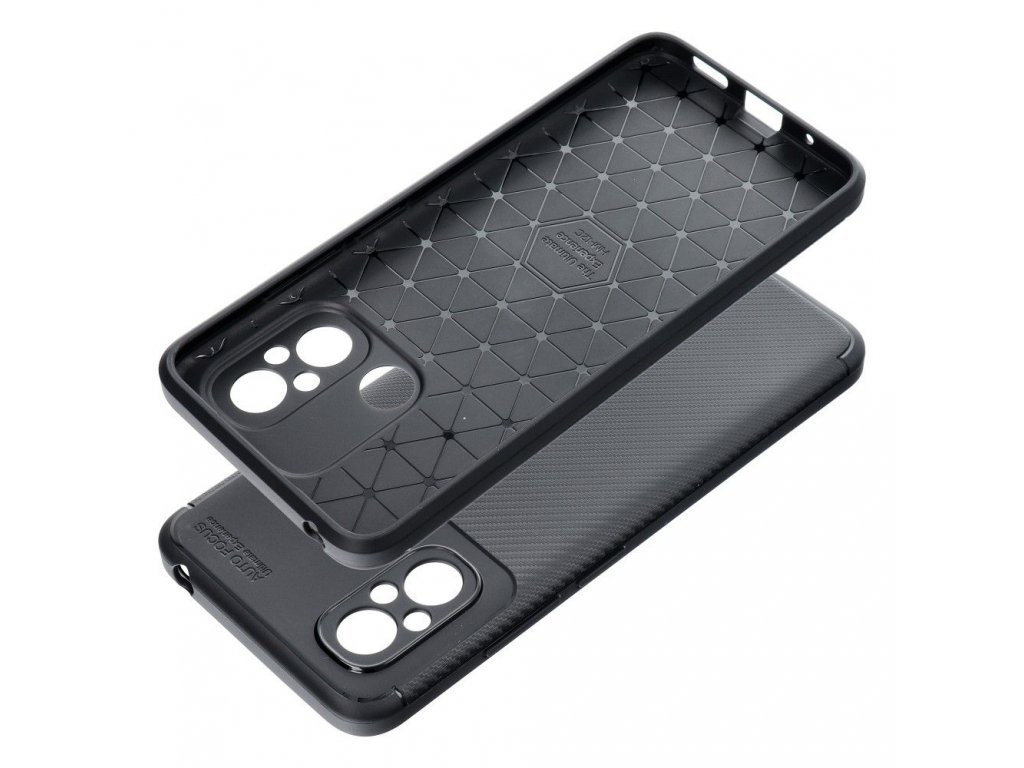 Pouzdro CARBON PREMIUM pro XIAOMI Redmi 12C - černé