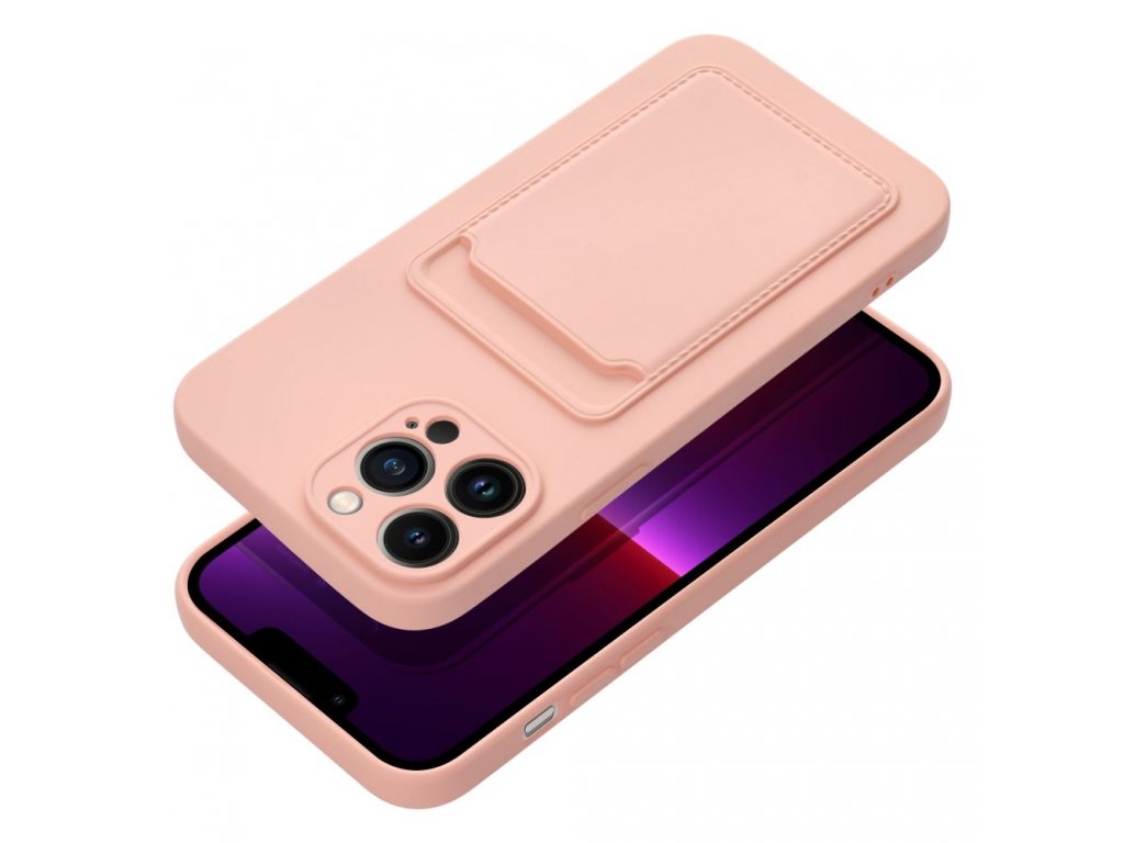 CARD Case for IPHONE 15 PLUS pink