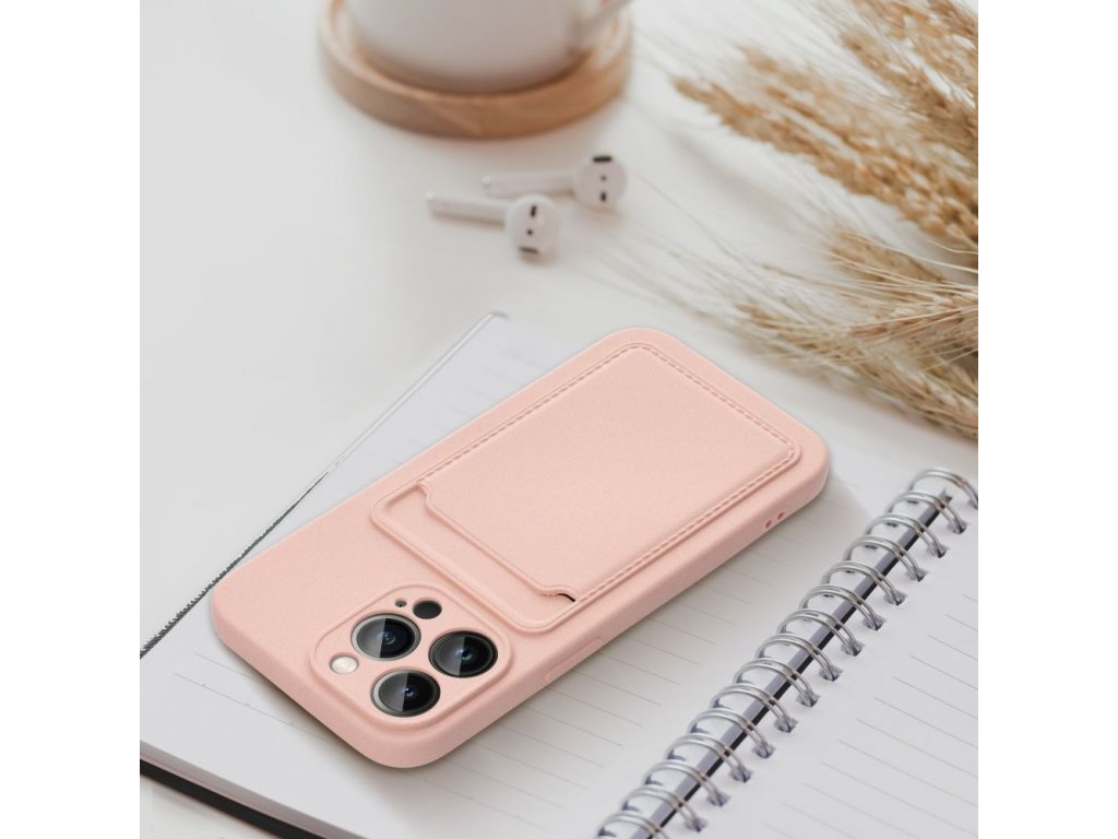 CARD Case for IPHONE 15 PLUS pink