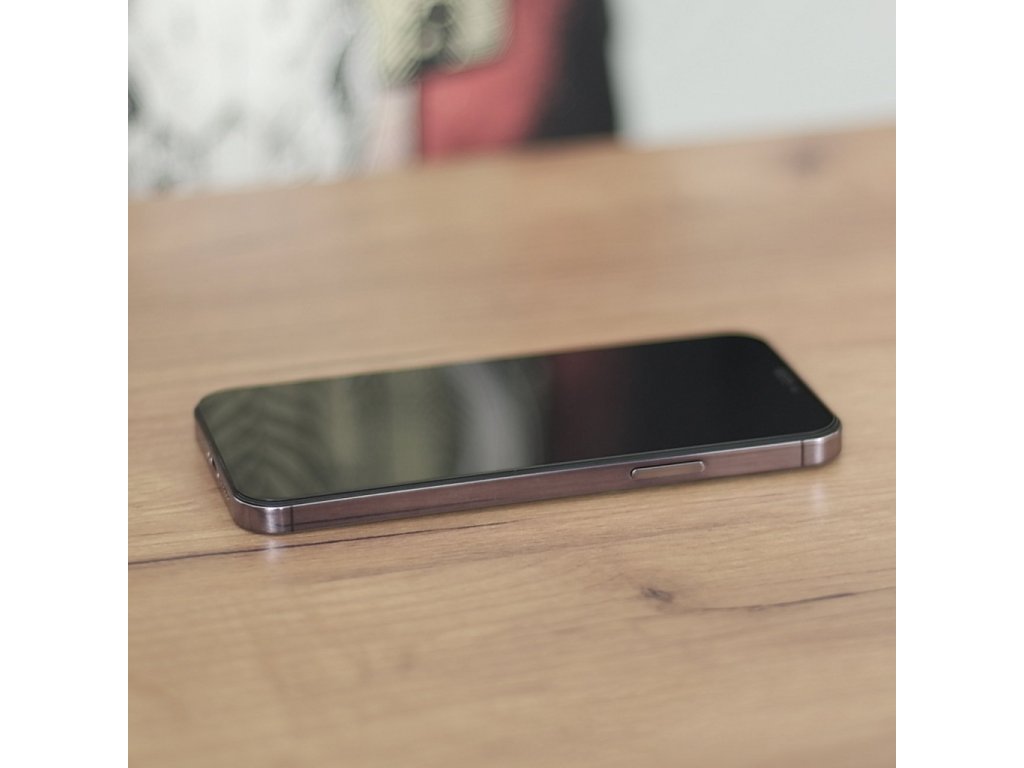 Celoplošné lepené tvrzené sklo 9H s černým rámečkem pro Motorola Moto G72