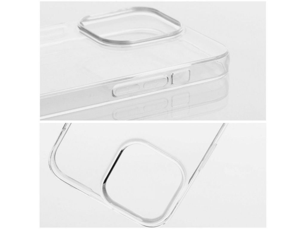 Pouzdro Clear pro iPHONE 15 PLUS - průhledné