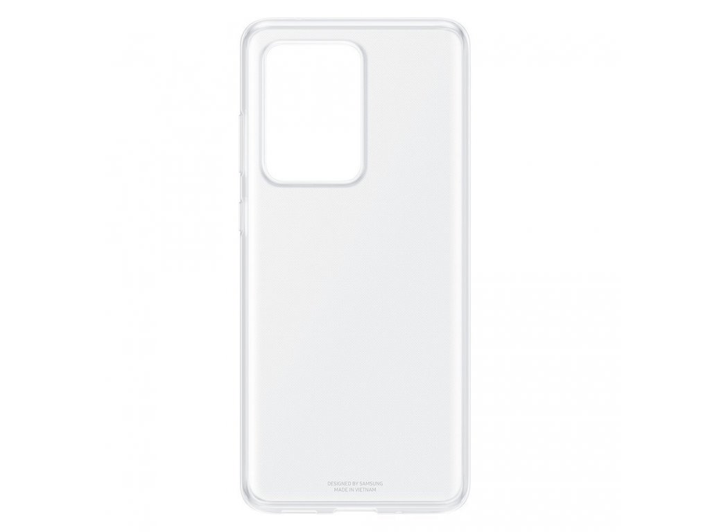 Clear Cover gelové pouzdro Samsung Galaxy S20 Ultra transparent (EF-QG988TTEGEU)