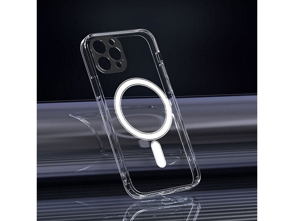 Clear Mag Cover case with camera protection for IPHONE 14 PLUS