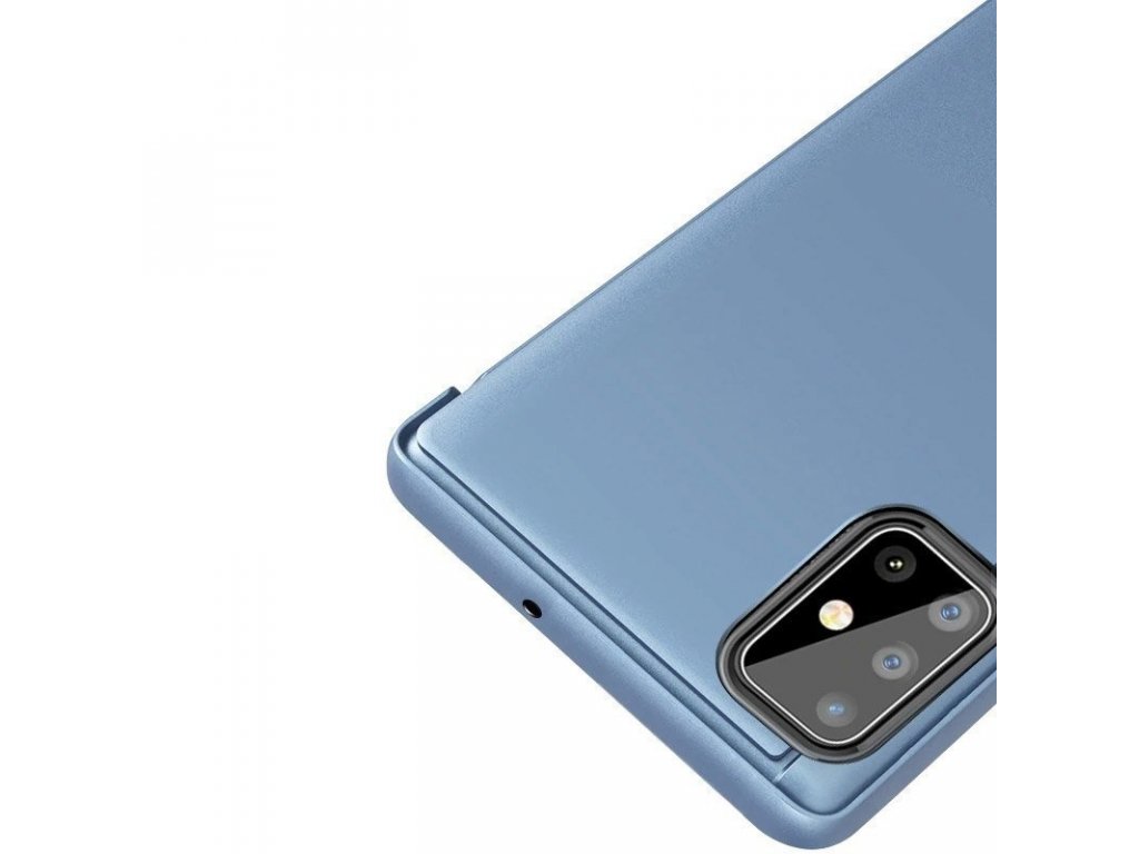 Clear View Case pouzdro s klapkou Huawei P40 Lite / Nova 7i / Nova 6 SE černé