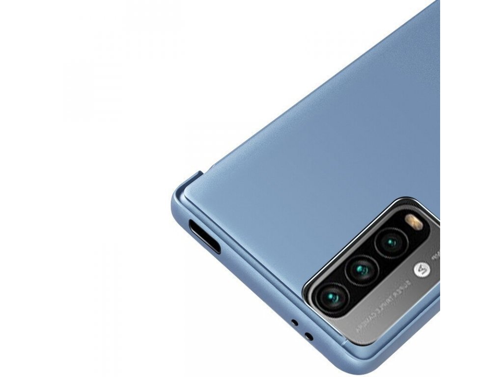 Clear View Case pouzdro s klapkou Xiaomi Poco M3 růžové