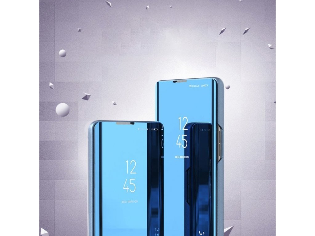 Clear View Case pouzdro s klapkou Xiaomi Redmi K30 Pro / Poco F2 Pro stříbrné