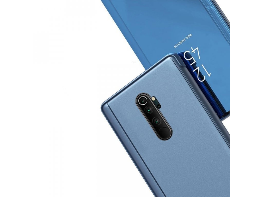 Clear View Case pouzdro s klapkou Xiaomi Redmi Note 8 Pro modré