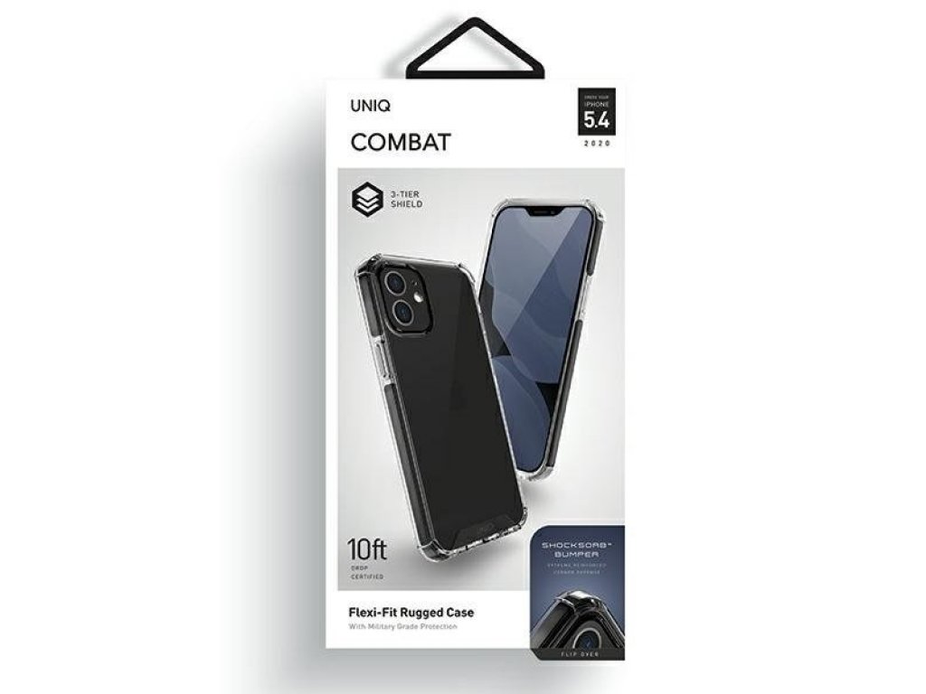 Combat pouzdro iPhone 12 mini černé