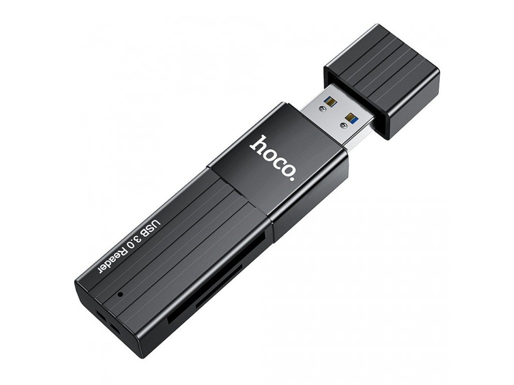 Čtečka paměťových karet 2 v 1 HOCO HB20 Mindful USB2.0