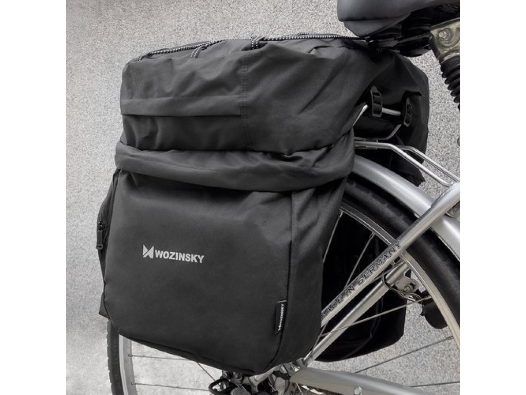 Cyklistická taška bicycle pannier bag 60L černá