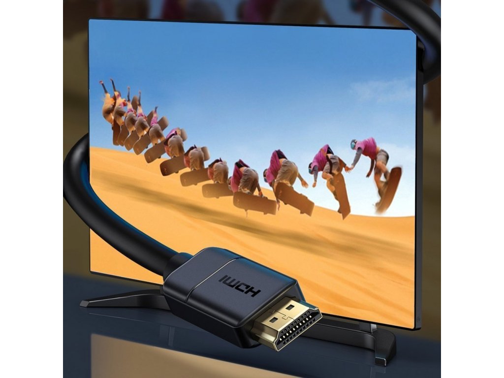 Datový kabel HDMI 2.0 4K 60 Hz 3D HDR 18 Gb/s 1 m černý (CAKGQ-A01)