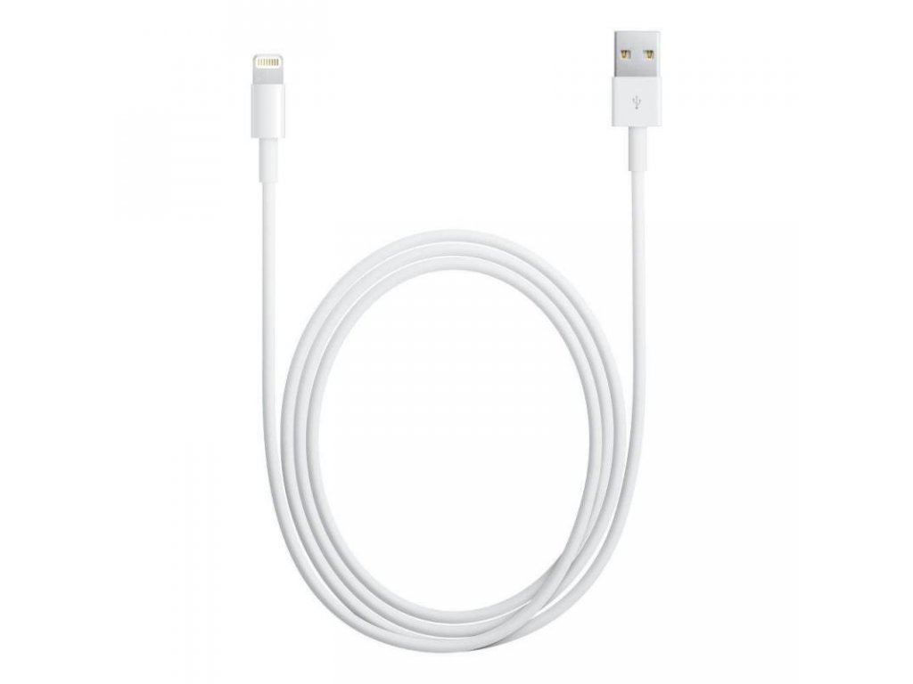 Datový kabel lightning bílý