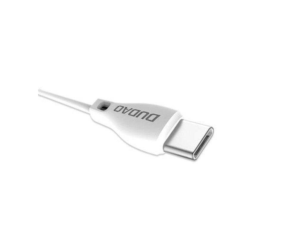 Datový kabel typ USB-C 2,1 A 2 m bílý (L4T 2m bílý)