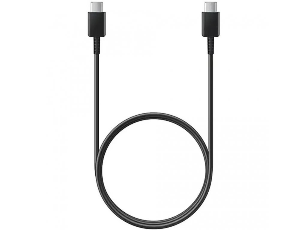 Datový kabel typu USB-C/ USB-C 3A 1,8 m - černý