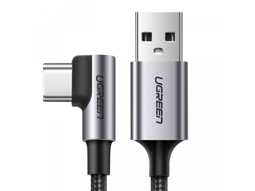 Datový kabel USB - USB-C 1m 3A šedý (50941)