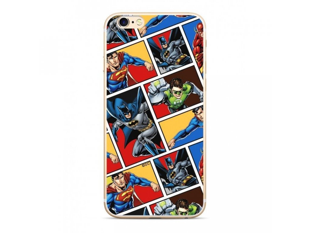 DC League of Justice Zadní Kryt 001 Multicolor pro iPhone 7/8