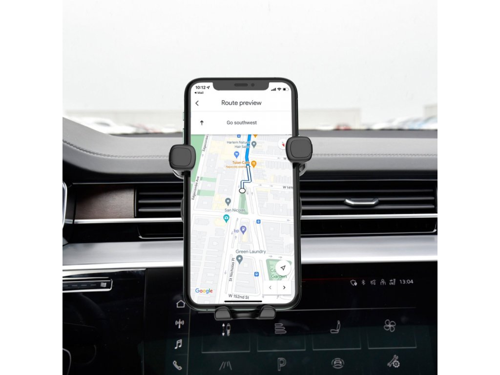 Držák telefonu do mřížky auta černý (WCHBK7)