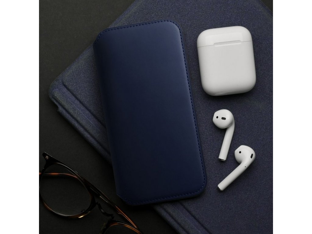 Dual Pocket book for IPHONE 14 PLUS navy