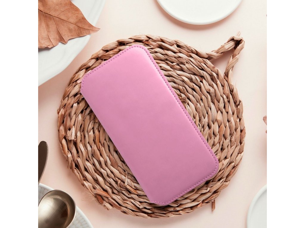 Dual Pocket book for IPHONE 14 PRO MAX light pink