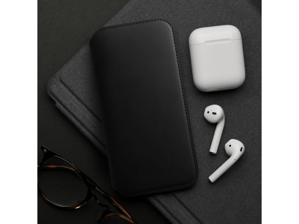 Dual Pocket book for IPHONE 15 PLUS black