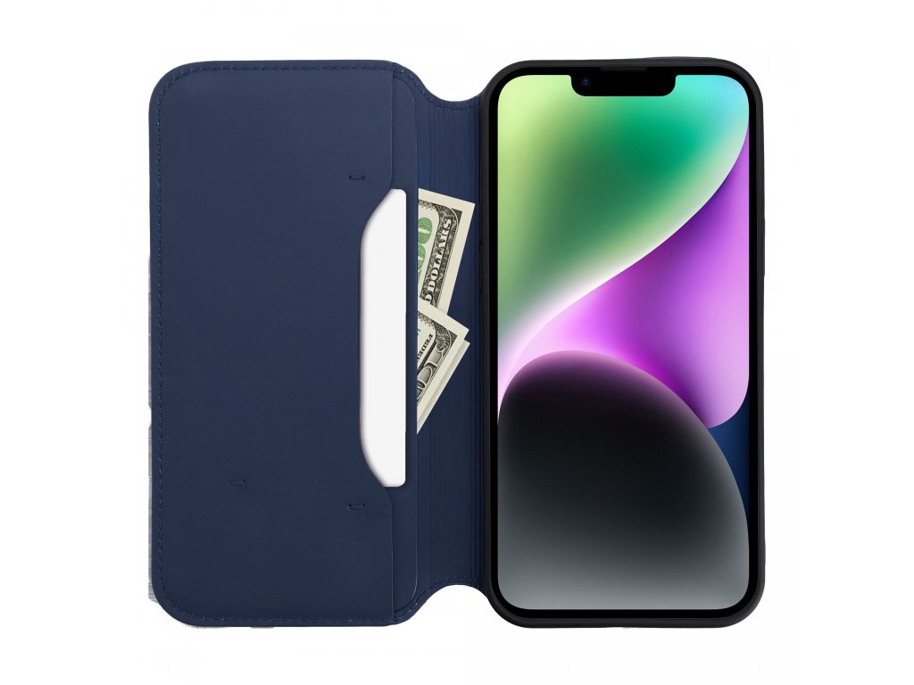 Dual Pocket book for IPHONE 15 PRO navy