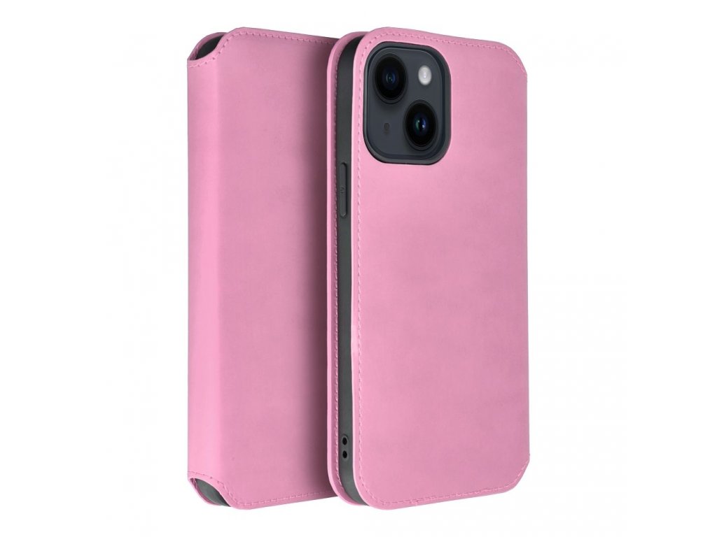 Dual Pocket book for SAMSUNG S23 FE light pink