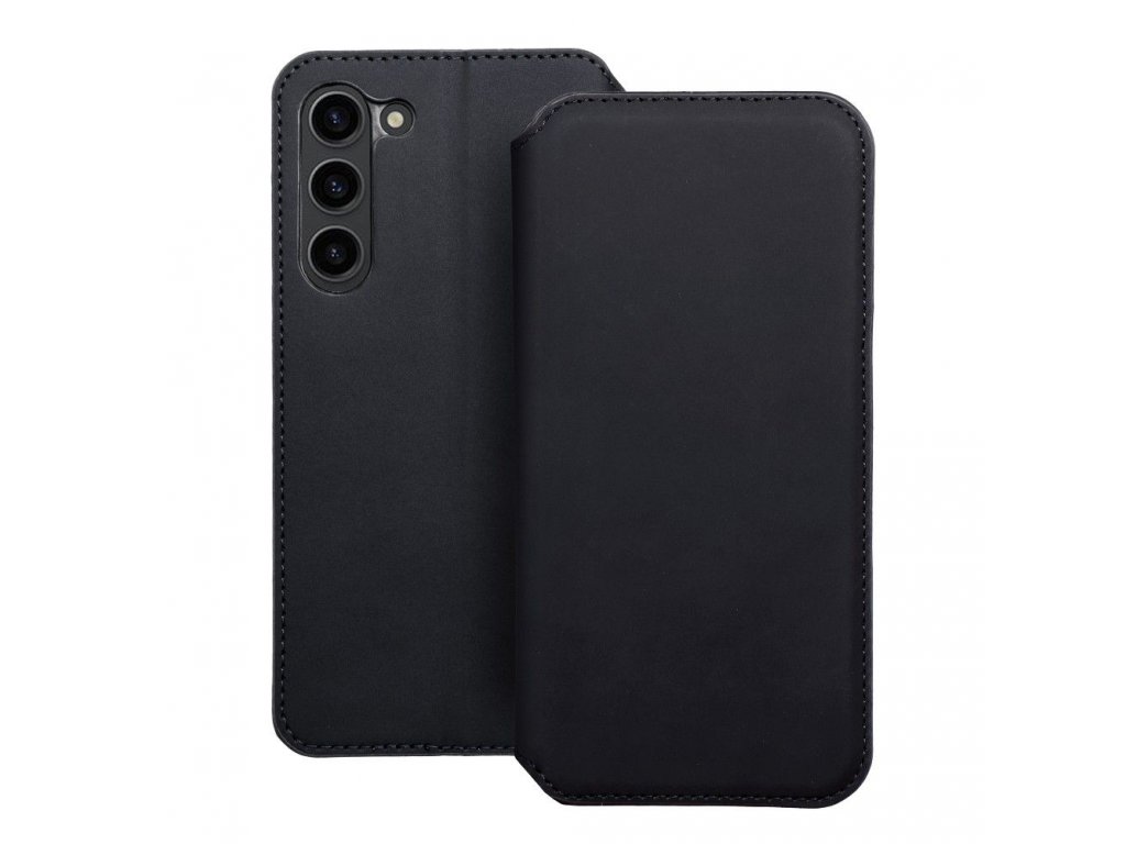 Dual Pocket book for SAMSUNG S23 PLUS black