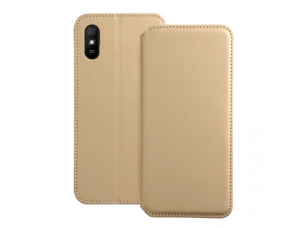 Dual Pocket pouzdro pro XIAOMI Redmi 9A / 9AT - zlaté